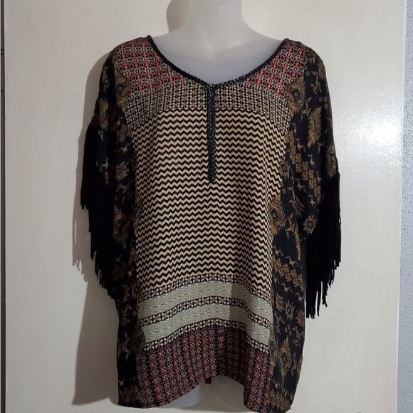 Valerie Stevens fringe shirt - Picture 5 of 8